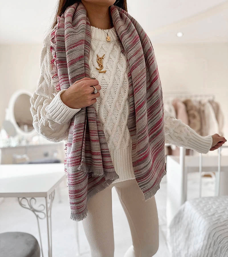 5-Nyomi fialový šátek-5