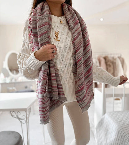 5-Nyomi fialový šátek-5