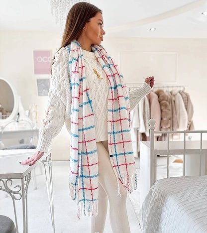 1-Černo modrá šála Aria-1