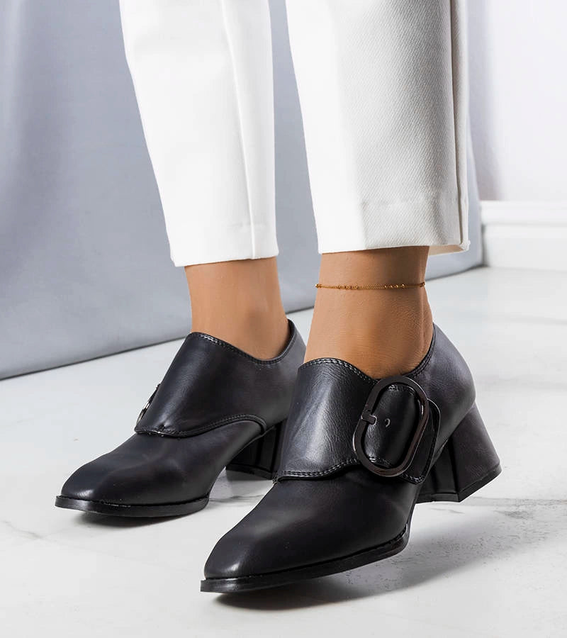 1-Černé lodičky na jehlovém podpatku Ailani-1