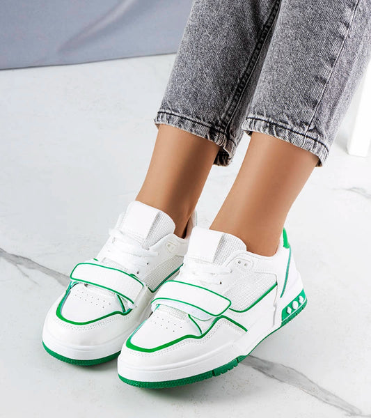 2-Zelené dámské tenisky Kadie-2