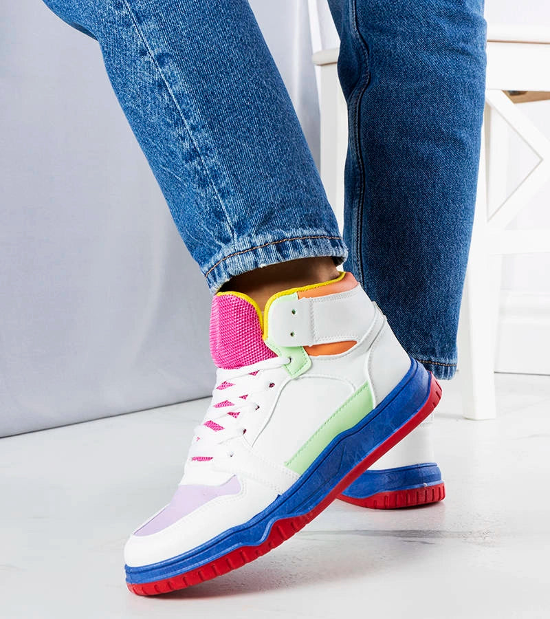 3-Barevné kotníkové tenisky Elizabeth-3