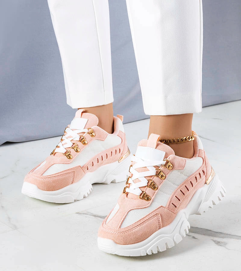 1-Bílé a růžové tenisky Mindy-1