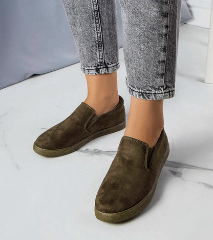 1-Šedé tenisky Leroy z eko semiše-1