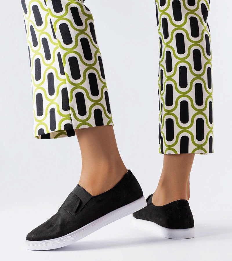 1-Modré tenisky Jamal z eko semiše-1