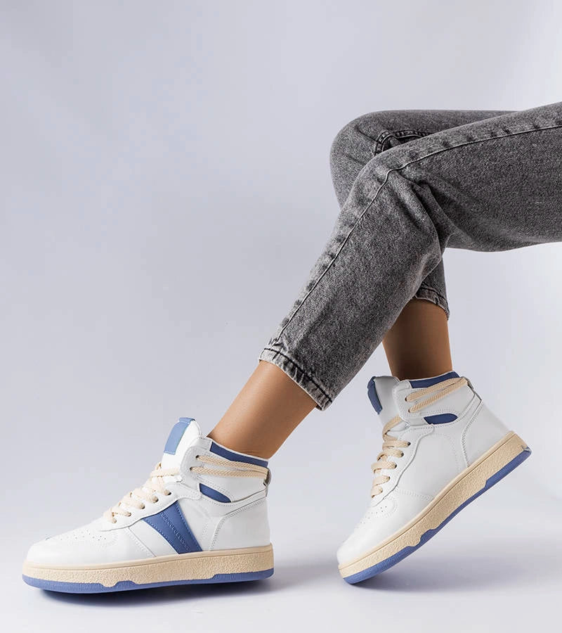 2-Kotníkové tenisky Blue Robin-2