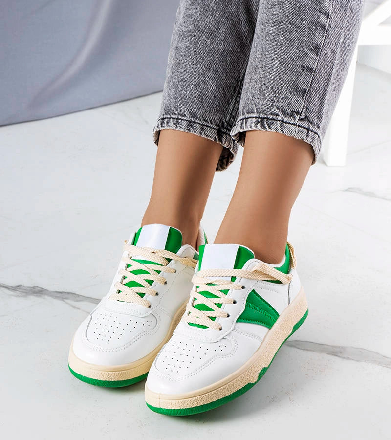 2-Zelené dámské tenisky Marcella-2