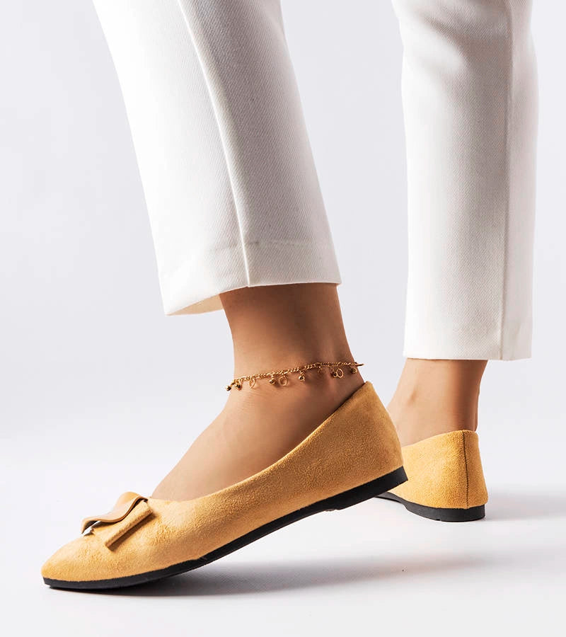 1-Béžové baleríny zdobené zirkony Rémy-1