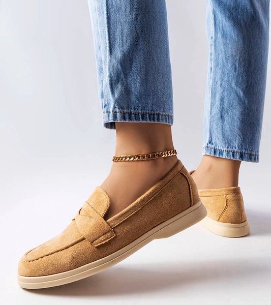 2-Béžové mokasíny z ekokůže od společnosti Ferragus-2