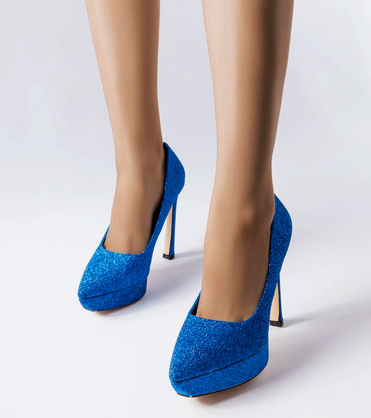 2-Modré třpytivé jehlové podpatky Proulx-2