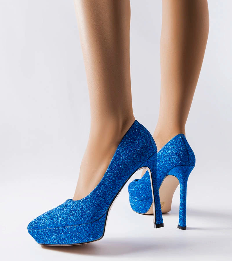 3-Modré třpytivé jehlové podpatky Proulx-3