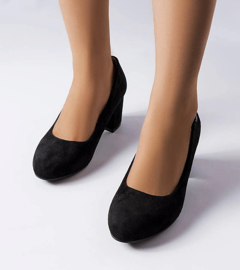 3-Černé elegantní lodičky Picard-3