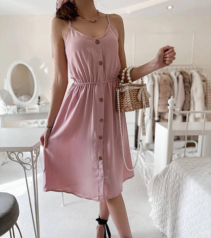 3-Růžové šaty bez ramínek od Aubin-3