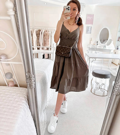 5-Zelené rozevláté šaty od Yvon-5