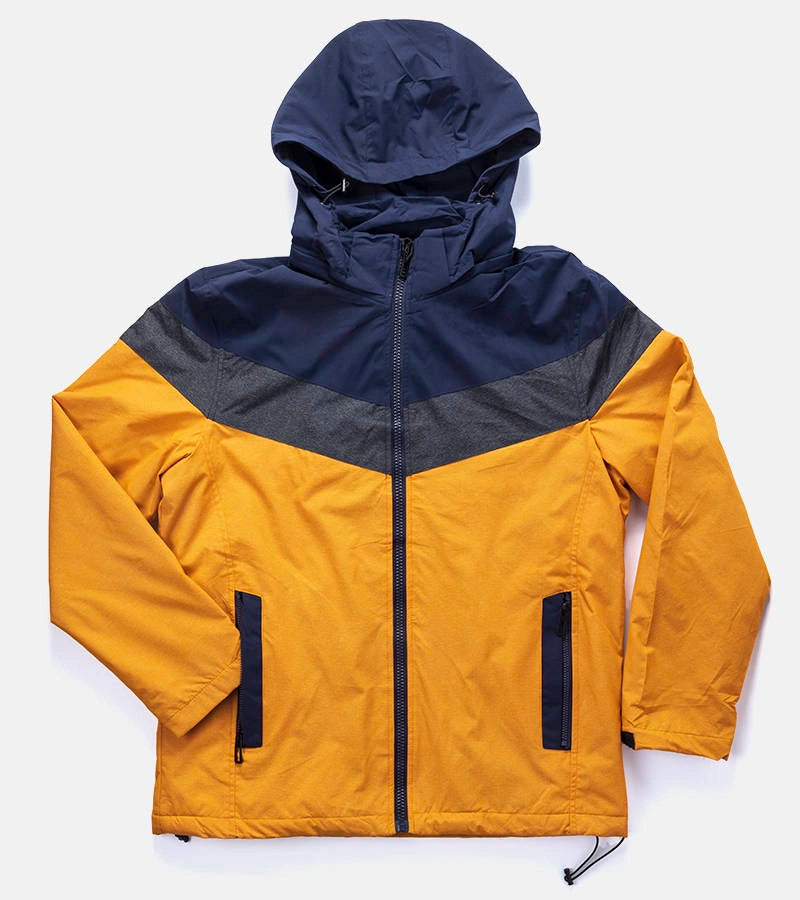 1-Žlutá pánská přechodná bunda Dupont-1