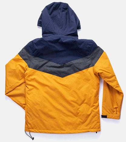 2-Žlutá pánská přechodná bunda Dupont-2
