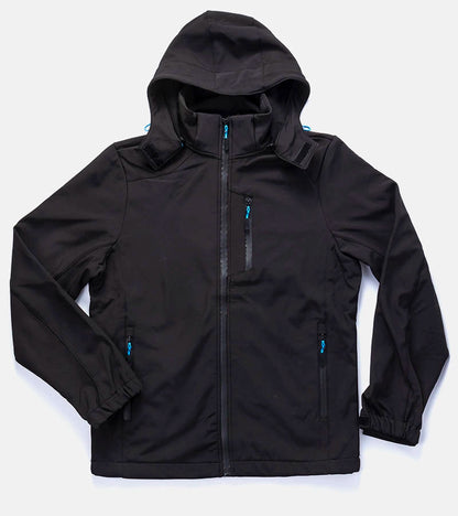 1-Černá pánská přechodná bunda Renaud-1