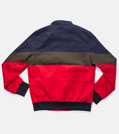 2-Pánská tmavě modrá bunda se stojáčkem Marmion-2