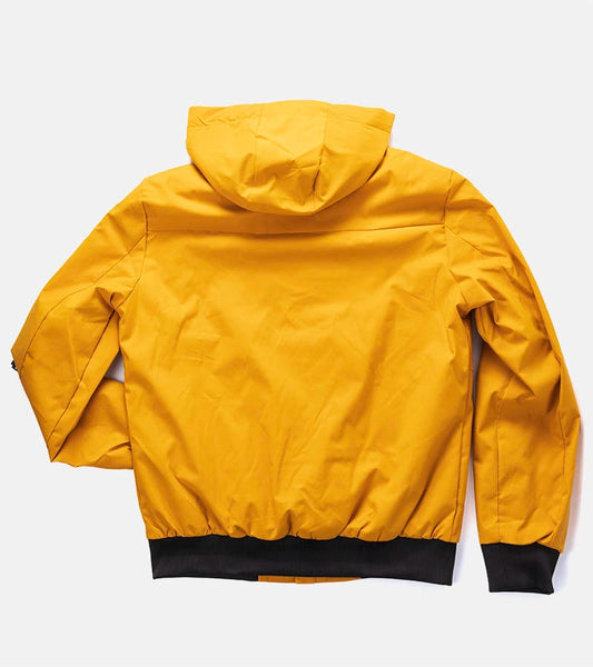 2-Žlutá pánská přechodná bunda Tollmache-2