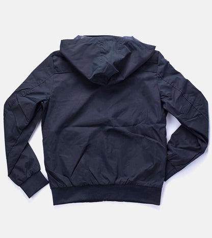 2-Pánská tmavě modrá větrovka Brault s kapucí-2