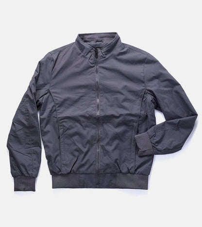 1-Šedá pánská bunda se stojáčkem Desroches-1