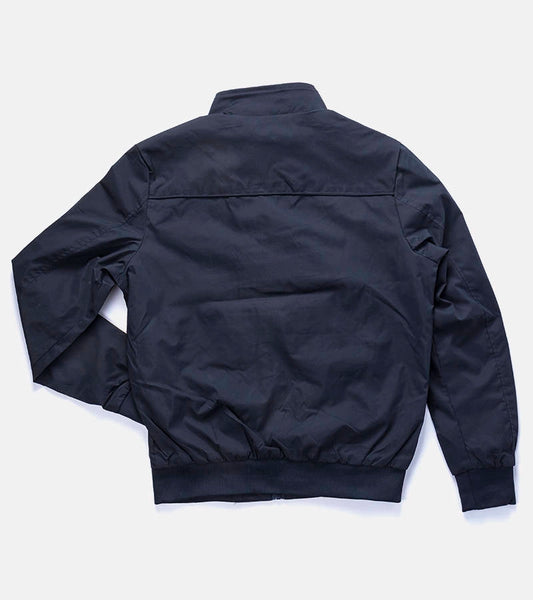 2-Pánská tmavě modrá bunda se stojáčkem Desroches-2