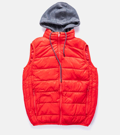 1-Červená vesta s kapucí Avar-1