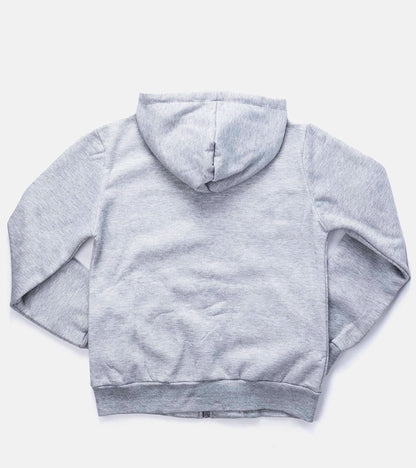 2-Světle šedá pánská mikina Guerin s kapucí-2