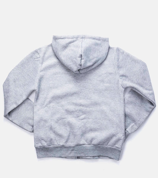 2-Světle šedá pánská mikina Guerin s kapucí-2