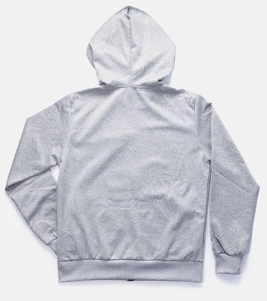 2-Světle šedá pánská mikina Curtis s kapucí-2