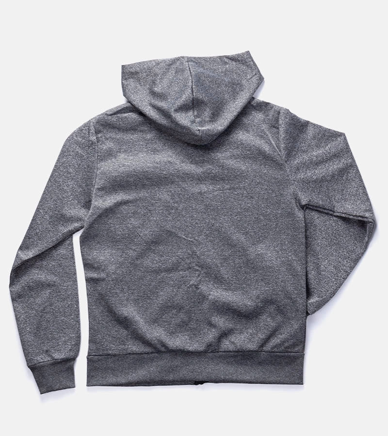 2-Tmavě šedá pánská mikina Curtis s kapucí-2