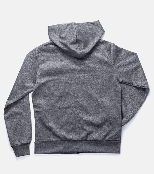 2-Tmavě šedá pánská mikina Curtis s kapucí-2