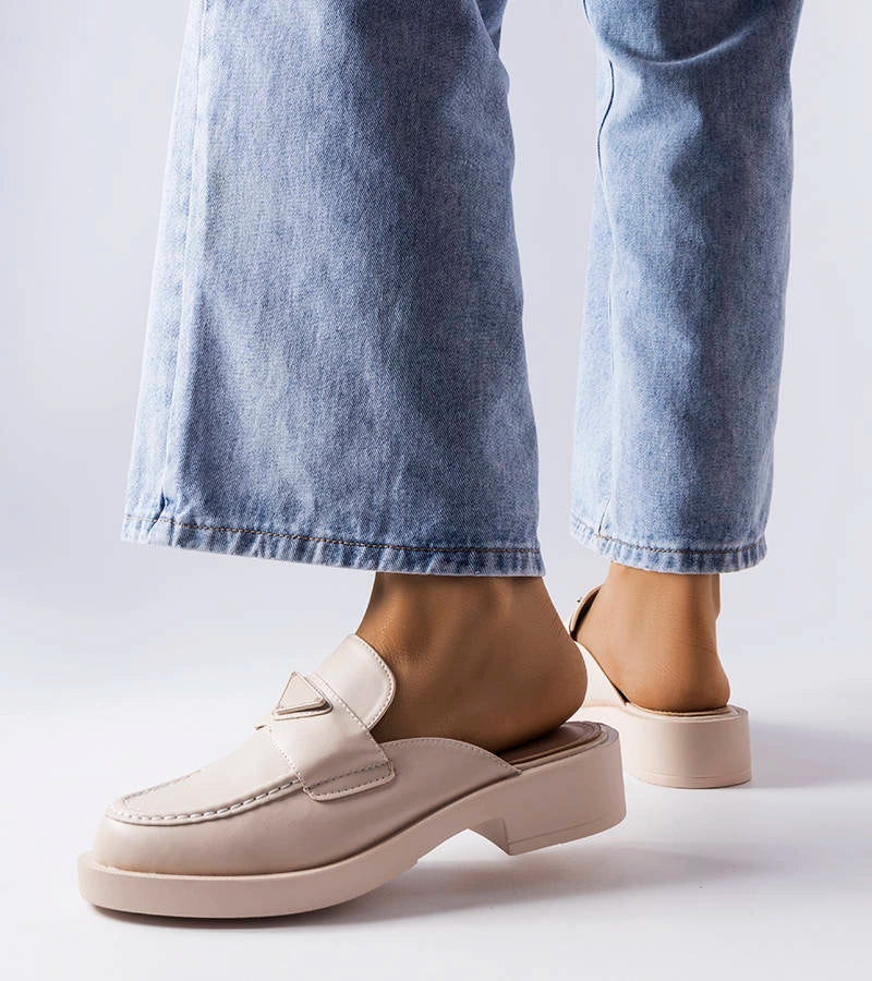 2-Béžové žabky se zabudovaným nánosníkem Berkshire-2