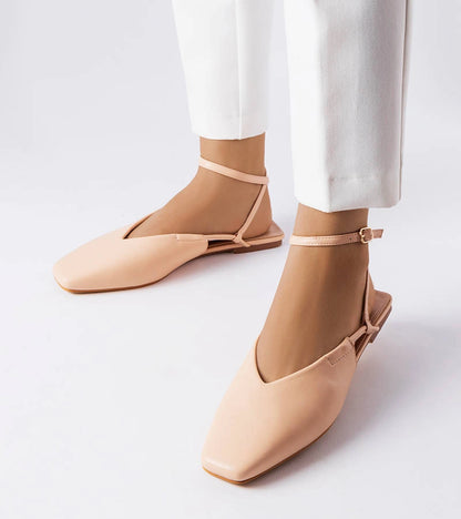 1-Růžové sandály Jehovah s krytou špičkou-1