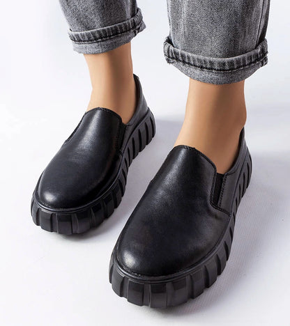 3-Černé polobotky Igreja slip-on-3