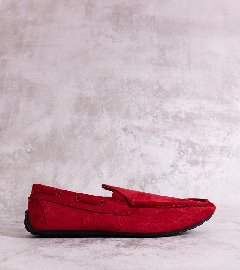 2-Pánské červené mokasíny Nashville-2