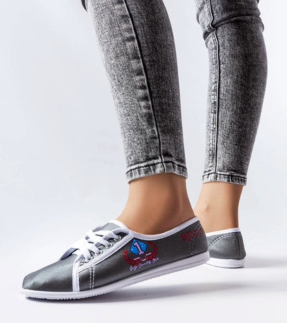 1-Šedé dámské tenisky Woodstock-1