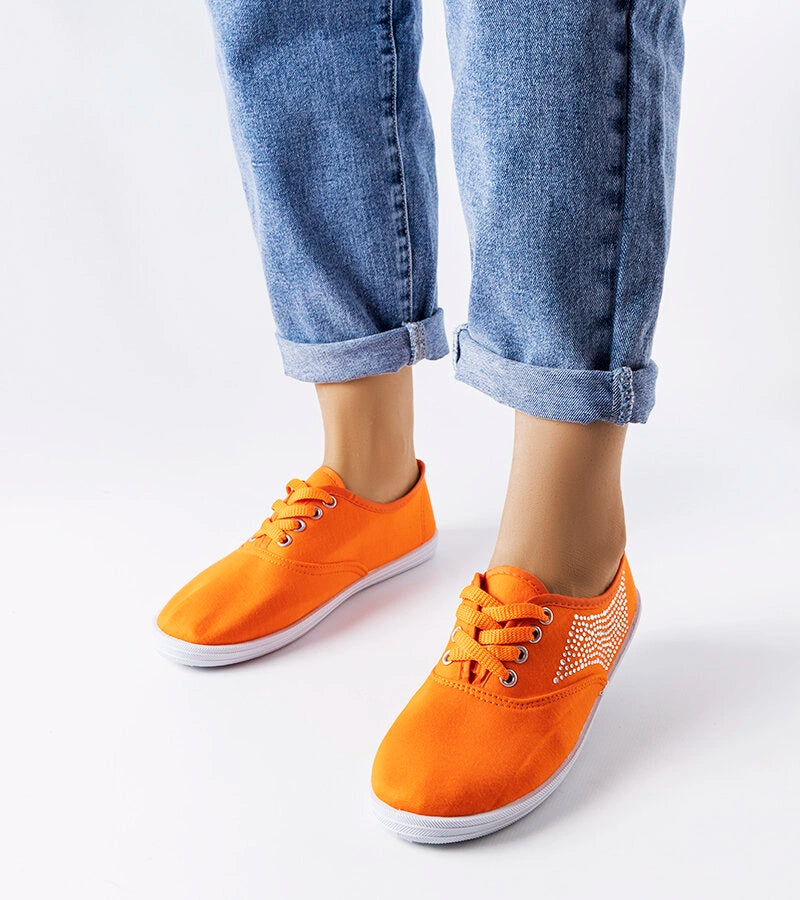 1-Oranžové zirkonové tenisky Godfrey-1