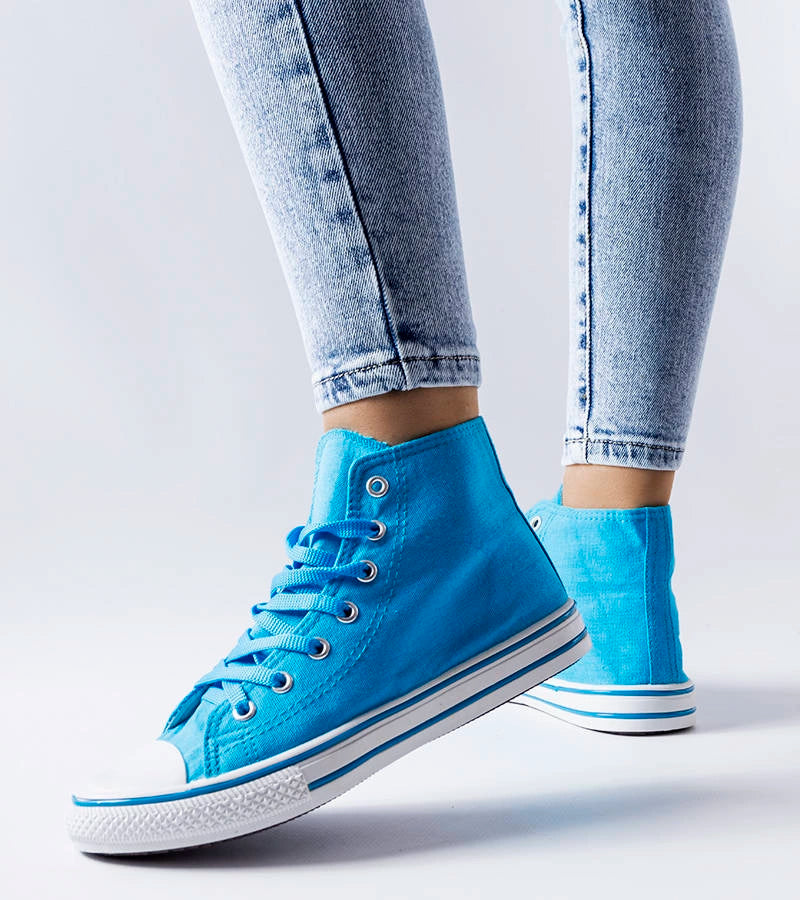 1-Modré kotníkové tenisky Alaine-1