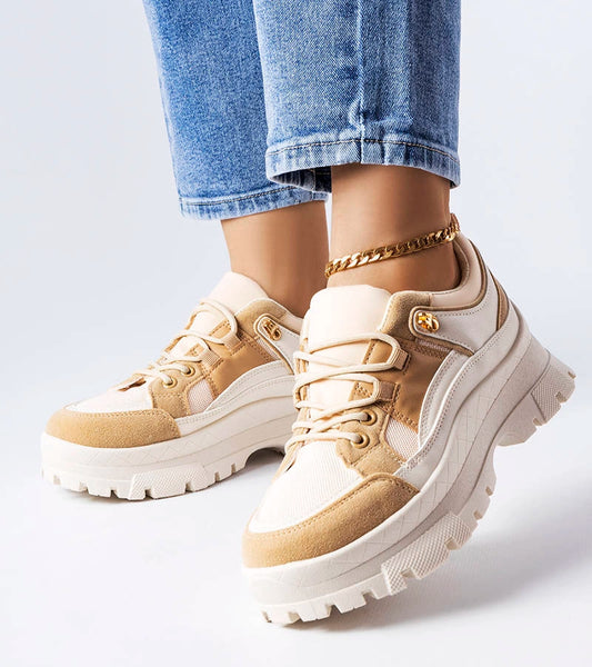 1-Hnědé polobotky na podrážce s chráničem Via-1