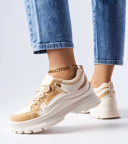 2-Hnědé polobotky na podrážce s chráničem Via-2