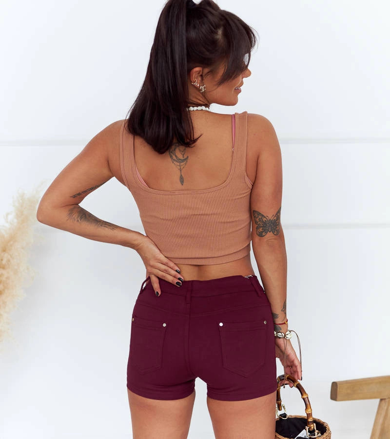 3-Zelené vzorované kalhoty Lévesque-3