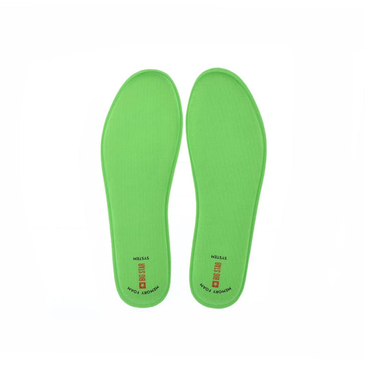 1-Big Star Memory Foam zelené vložky do bot-1