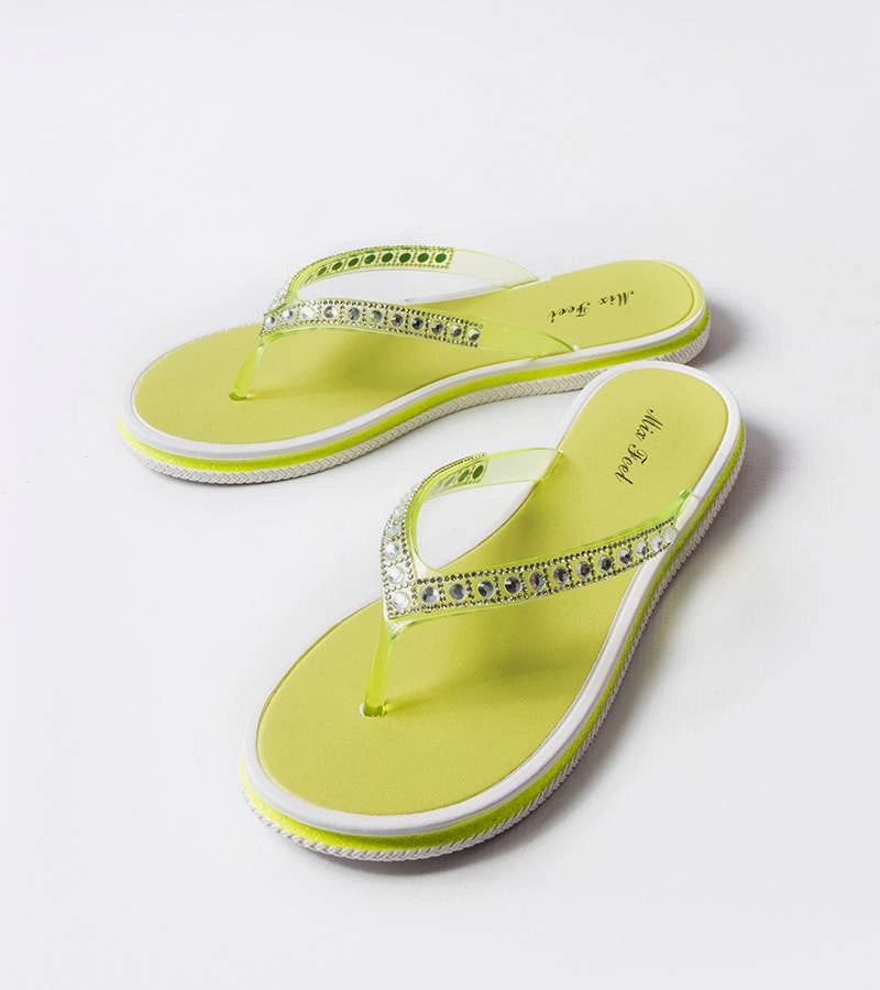 3-Zelené neonové žabky se zirkony Patrier-3