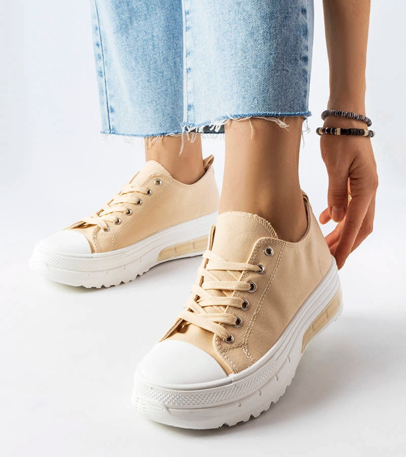 2-Béžové tenisky na platformě Hawthorne-2