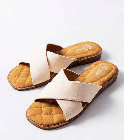 3-Béžové žabky Tiana-3