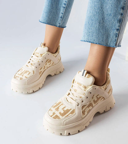 1-Béžové pevné tenisky Brunswick-1