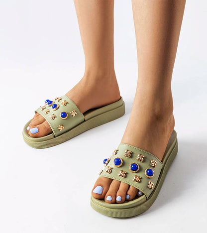 1-Zelené zdobené žabky Montesarchio-1