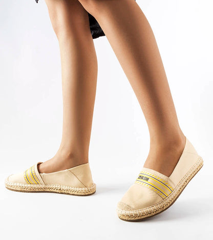 1-Béžové espadrilky Big Star LL274895-1