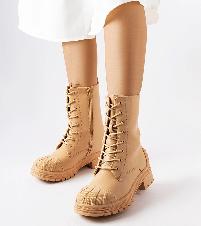 1-Béžové tašky na silnější podrážce od Manara-1